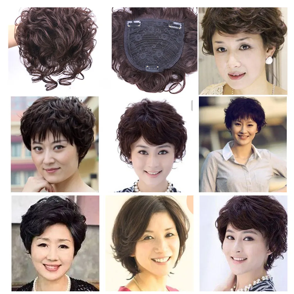 AIYEE Clip in Hair Pieces for Women Natural  Replacement Hairpiece Clip in Hair