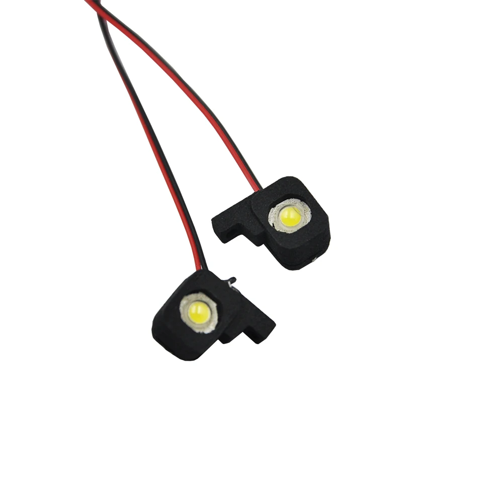 4V LED Light Excavator Arm Lighting System For Huina 1592 1550 2.4G 1:14 RC Metal Excavator Boom Parts