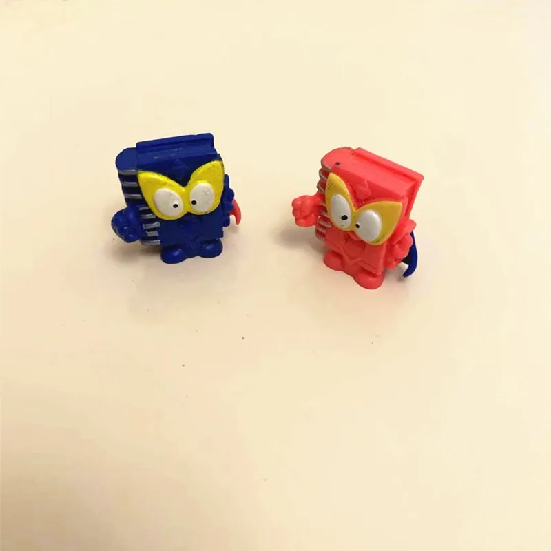 6pcs Original Super Zings Collection Model Toys 4CM Rubber SuperZings Soft Action Figures Dolls for Kids Playing Random Send - view 3