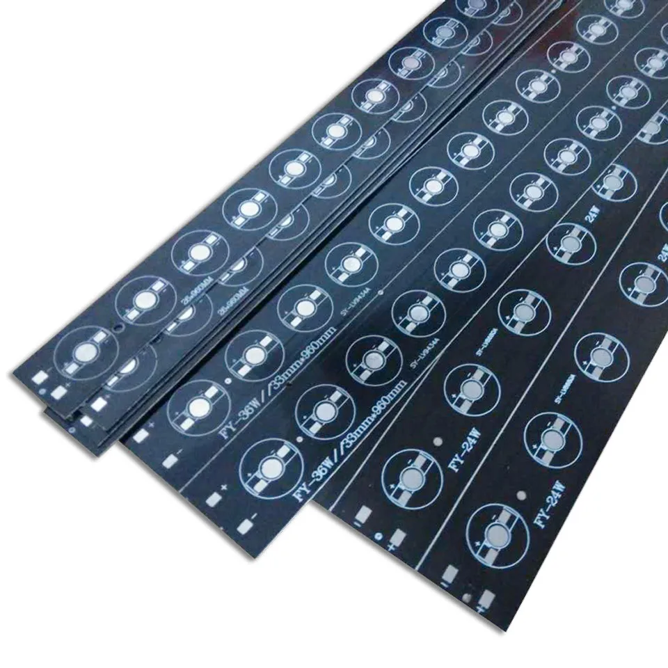 50pc LED PCB L:960mm Aluminum heatsink plate 12W 18W 24W 30W 36W Floolight pcb for LED Aquarium Wall Light Strip LAMP DIY by DHL