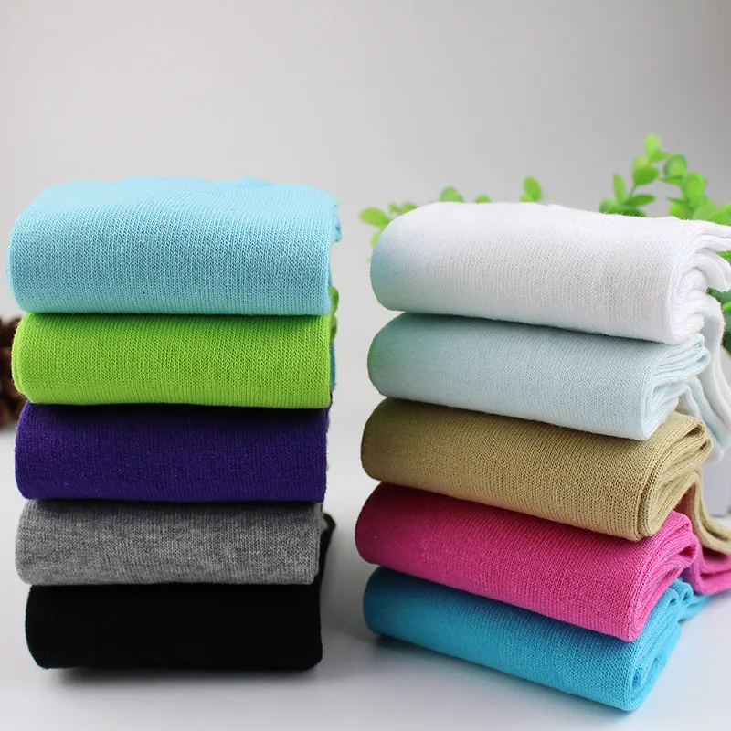 5 Pairs Short Woman Lady Crew Socks 5 Fingers Simple Solid Cotton Individual Breathable Casual Business Sport Toe Sock 10 Colors