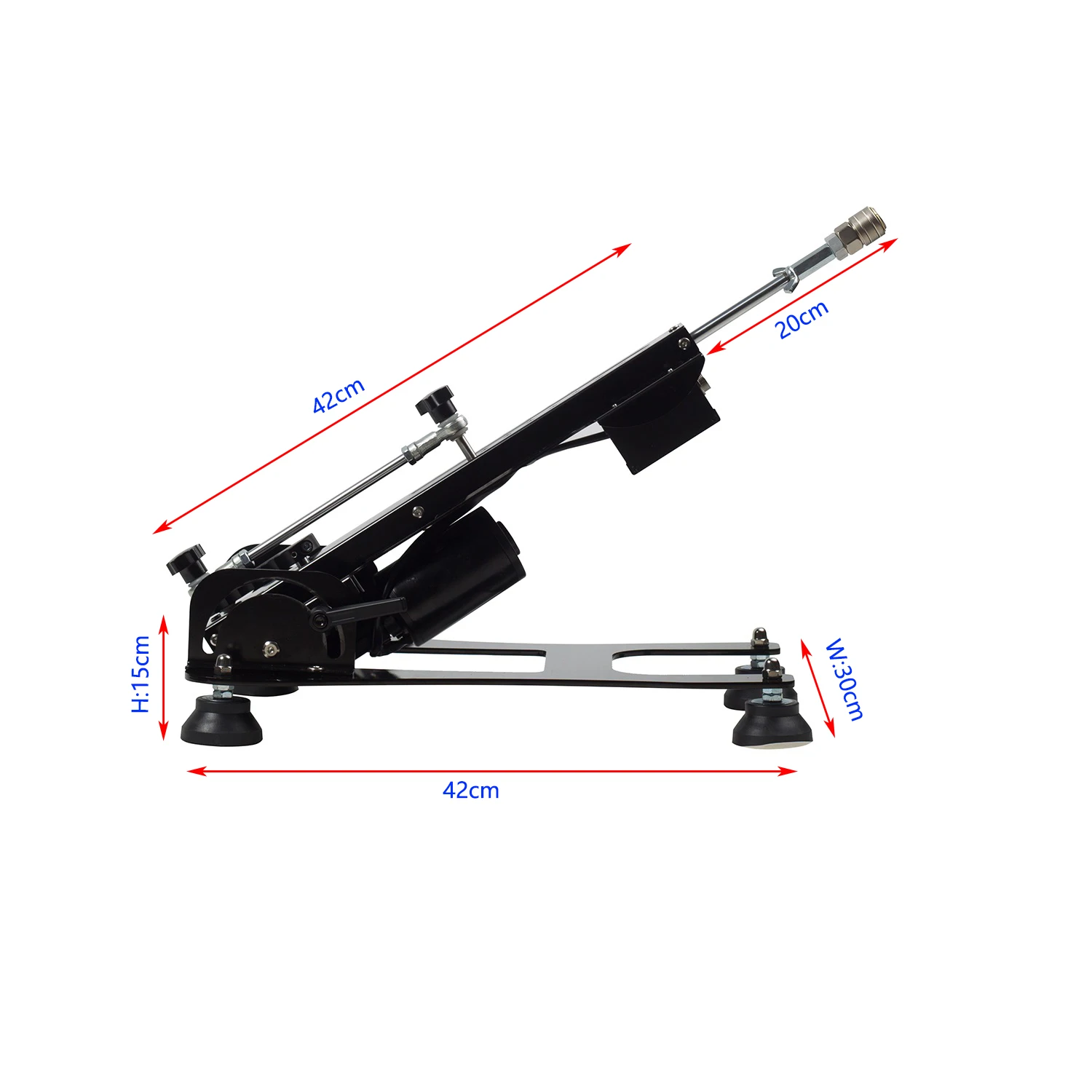 Imagem -04 - Diy Brinquedos Conversão de Freqüência Múltipla rf Remoto Telescópico Reciprocating Linear Atuador do Motor Ajustável Curso de 150 mm