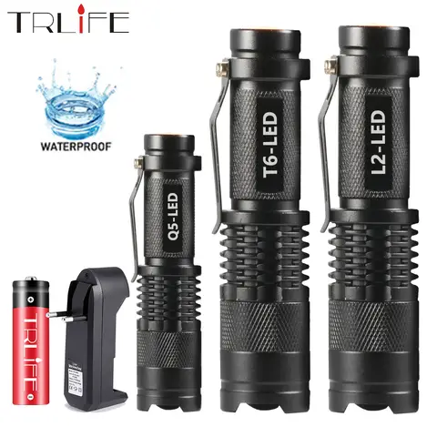 Mini LED Flashlight 8000 Lumens TRLIFE
