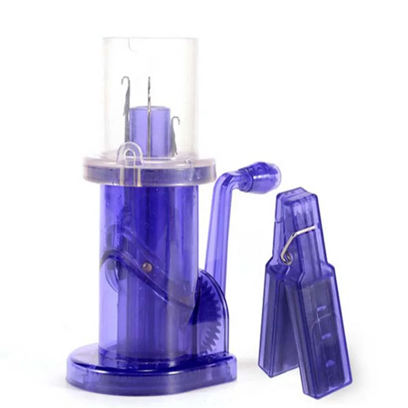 تصميم جديد 2 قطعة لتقوم بها بنفسك مطحنة الحياكة اليدوية آلة الحياكة الصغيرة بكرة الحياكة أدوات اللفاف الصوف