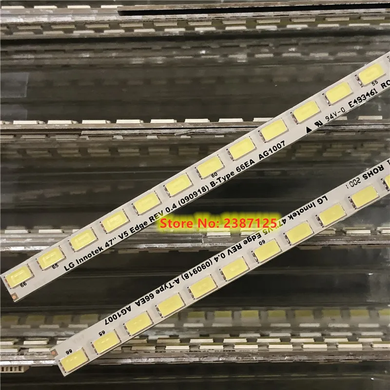 Фонарь с подсветкой 66 ламп для 47 дюймов V5 Edge 3660L-0348A 3660L-0349A LE47A300N 47E70RG 47E80RA LED47T29GT LED47TS98N lc470uh