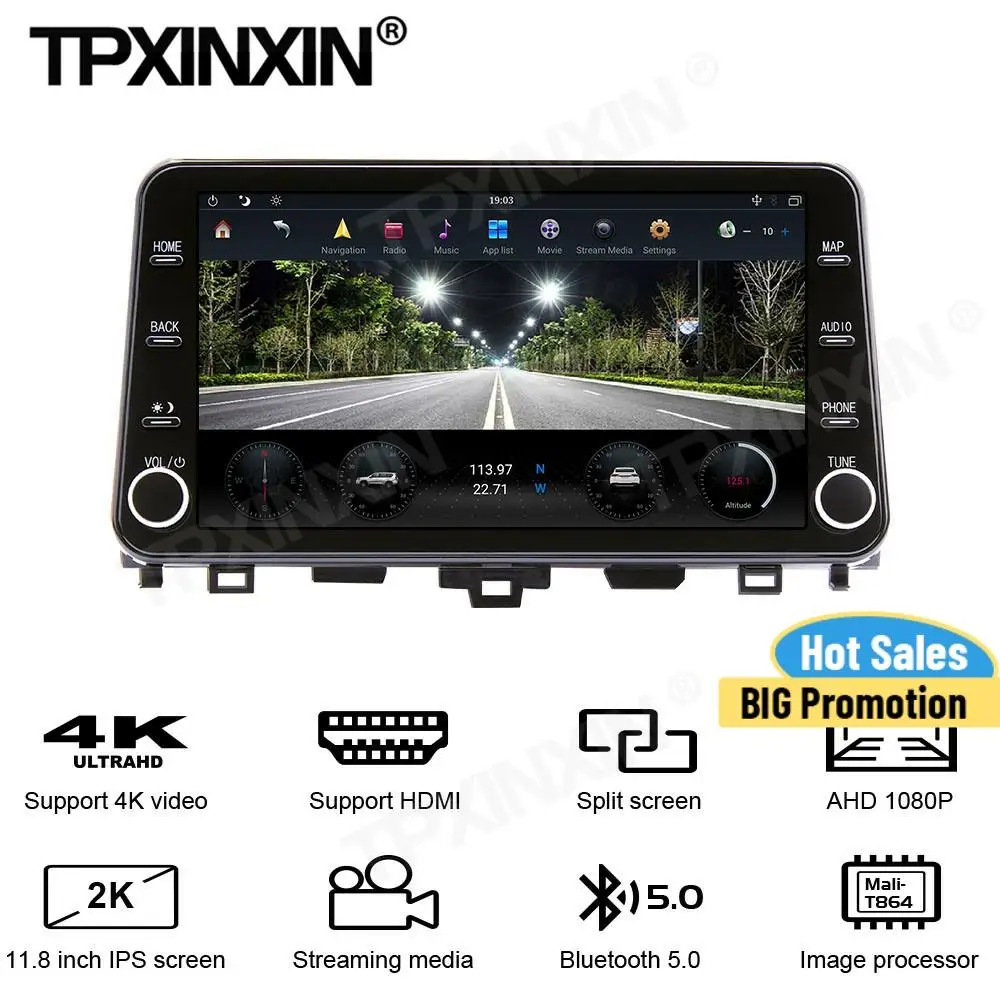 

HD Scree 1920*1080 Android 9 Car Multimedia Player Streaming Media For Honda Accord 10 2018 2019 2020 GPS Radio Stereo Head Unit