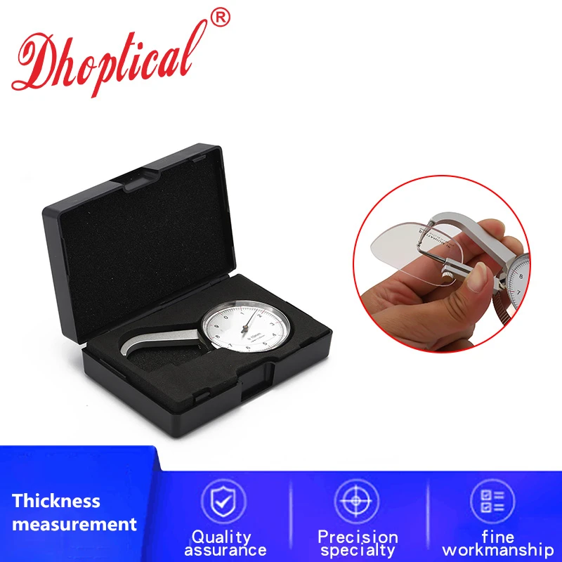 lens Thickness measurement clock eyeglasses measurement tool  by dhoptical