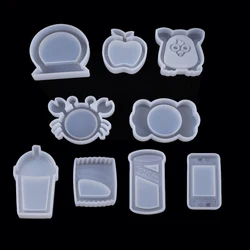 Owl Sugar Shaped DIY Shake Molds Dried Flower Resin Decorative Craft DIY Owl Quicksandbox Mold Epoxy Resin Molds for Jewelry