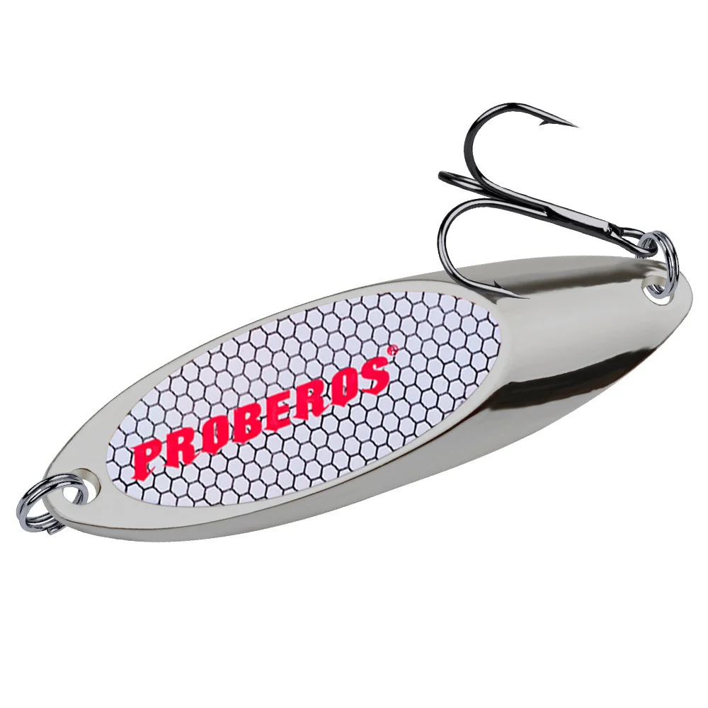 1 szt. Metalowa łyżka przynęty 3g-60g Spinner Jig twarda przynęta woblery Crankbait sztuczne VIB cekiny z haczykami wędkarstwo karpiowe