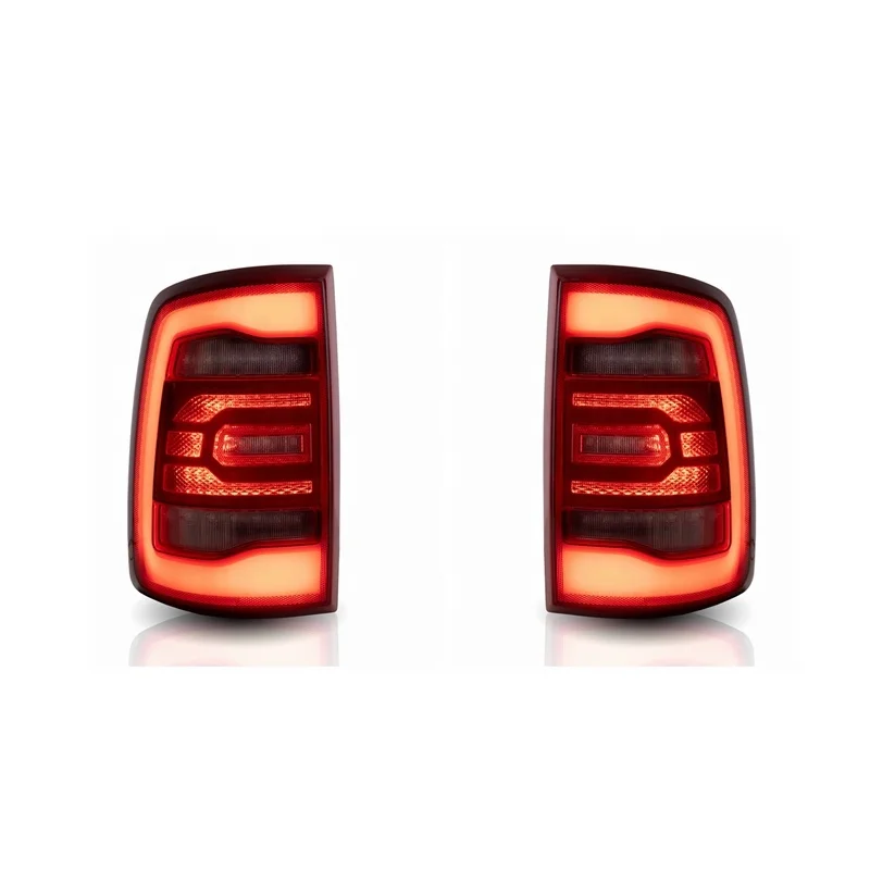 Factory for RAM1500 LED Tail Lights Rear Lamp 2009-2018 with Red Turn Signal Reverse DRL