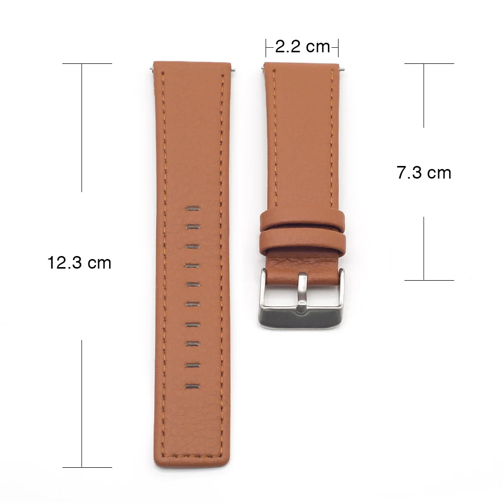 22mm de largura pulseira de relógio para pulseira de relógio inteligente pulseira de cinto de esporte pulseira de pulso