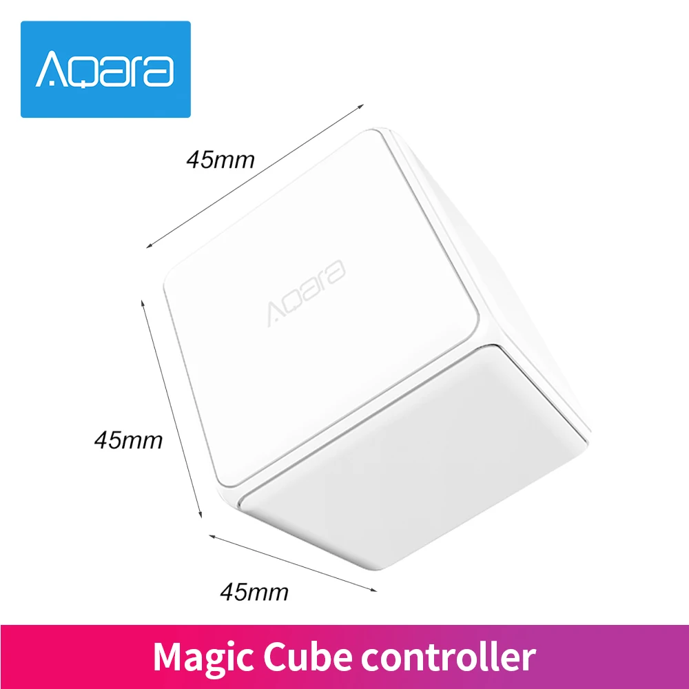 Original Aqara Magic Cube Zigbee Version Controller by Six Actions app mi home Controller For Xiaomi Home Device Smart Hoom