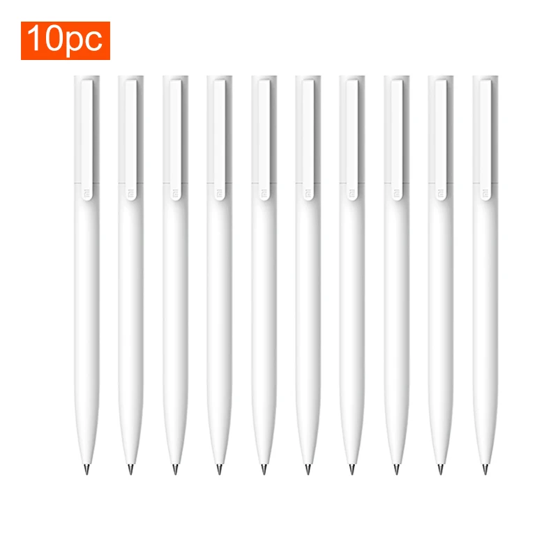 شاومي-قلم جيل بقبضة خفيفة ، قلم كتابة للكتابة ، حبر أسود وأزرق ، بنك الاستثمار القومي الربيع ، الكتابة السلسة ، الصحافة الأساسية ، 0.5 مللي متر