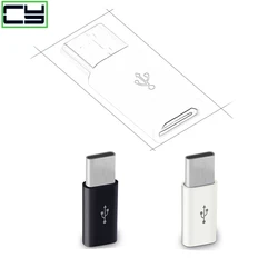 2PCS V8 Micro USB To Type C Android Phone Cable For mobile phone Microusb To Typec Usbc Otg Adapter Charging Data Cable