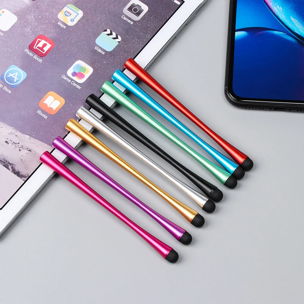 Hot 8 Color Portable High Precision Universal Screen Stylus Touch Pen Capacitive Pen For iPad iPhone PC Mobile Phone Accessories