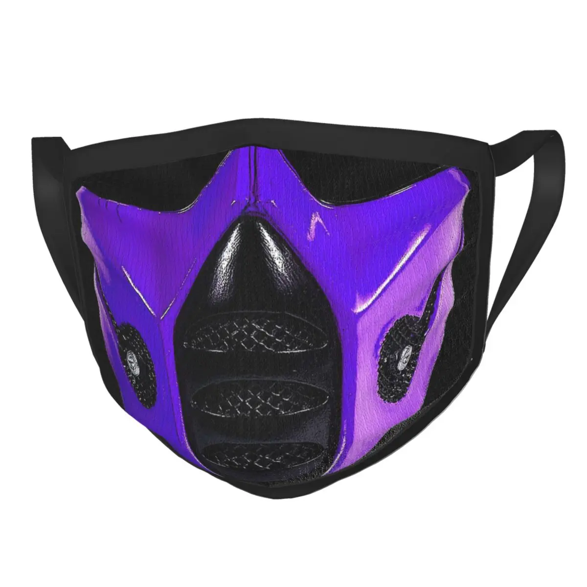 Purple For The Kombat Reusable Mouth Face Mask Mortal Kombat Anti Haze Dustproof Mask Protection Mask Respirator Mouth Muffle