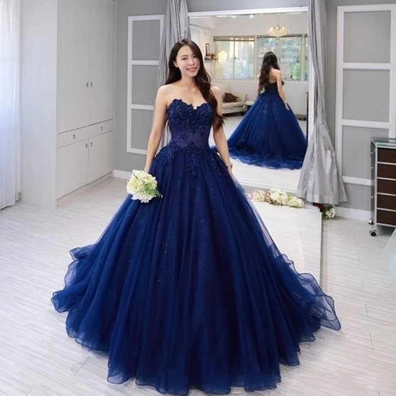 2021 رائجة البيع عالية الجودة الكرة ثوب Quinceanera فستان الأميرة زينة مطرزة كشكش حفلة موسيقية رسمية حلوة 16 ثوب BM687