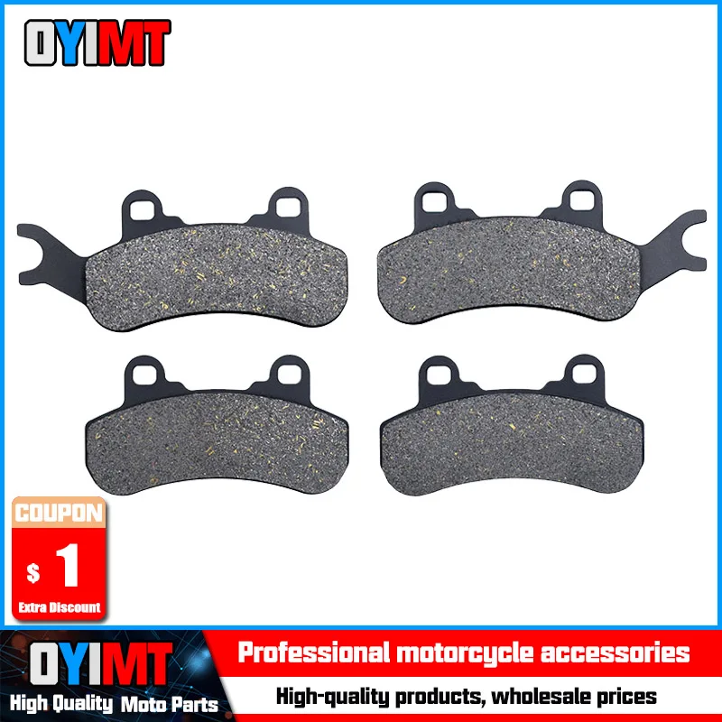 

UTV ATV Quadrcycle Rear Brake Pads For CAN-AM Defender T Maverick X3 Max Turbo R 2018 2017