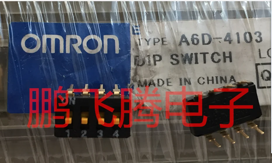 Interruptor japonês omron com código de discagem 4 bits, interruptor de codificação de chave 2.54mm, 1 peça