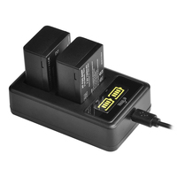 Pickle Power DMW-BMB9 DMW-BMB9E Battery LED Dual Charger for Panasonic Lumix DMC FZ40K FZ45K FZ47K FZ48K FZ60 FZ70 FZ100 FZ150