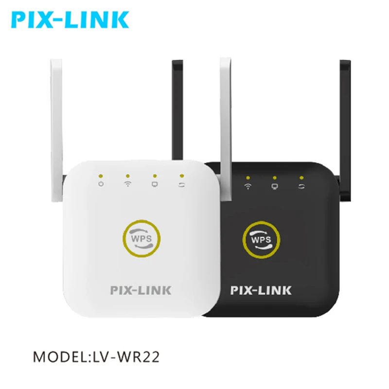 

PIXLINK WR22 Wireless WIFI Repeater 300Mbps Extender Long Range Wi Fi Signal Amplifier Network Booster Access Point