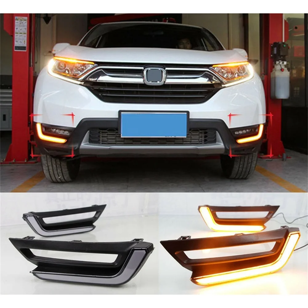 

Fog Lamp For Honda CR-V 17-19 20-21 Years Daytime Running Light Fog Lamp Assembly LED