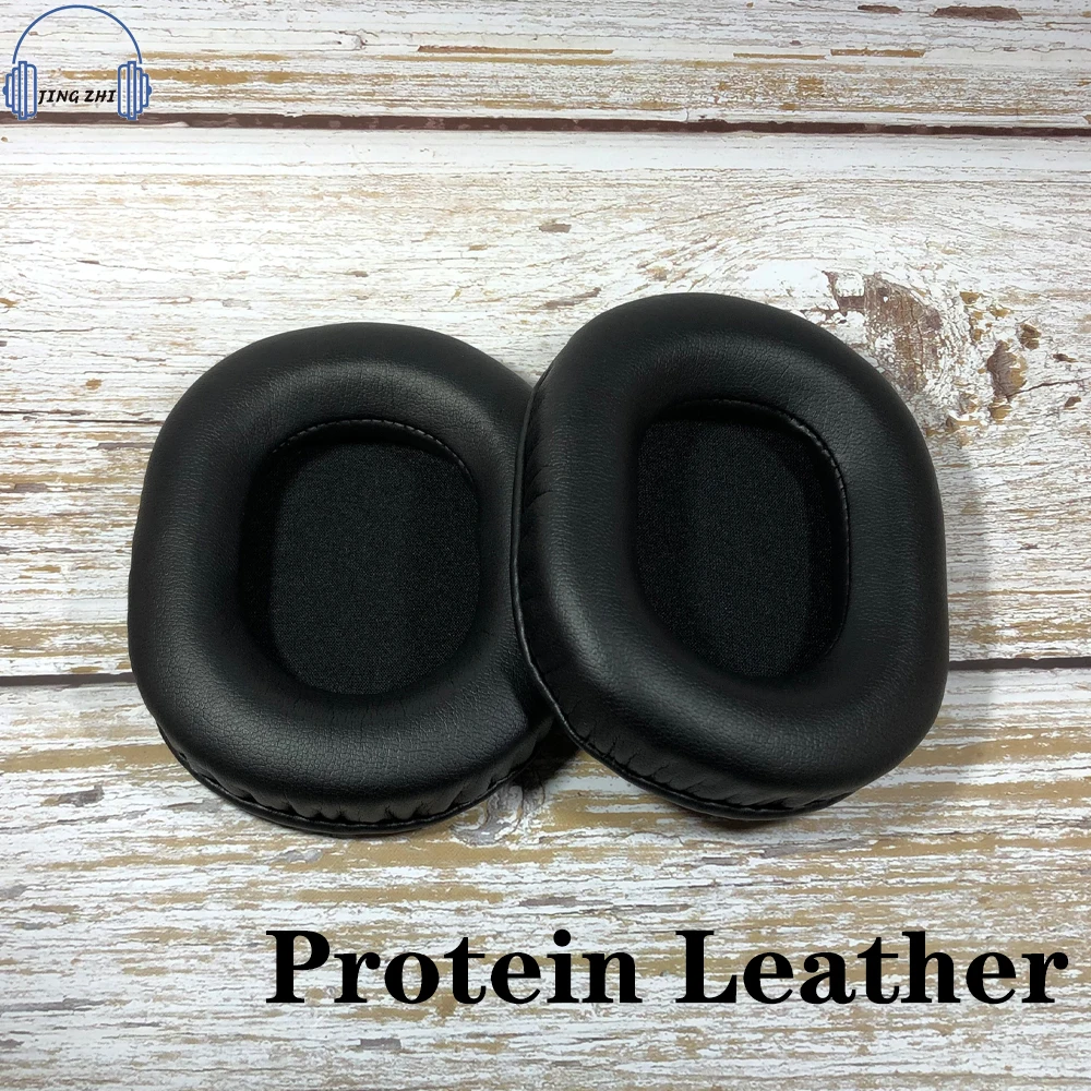 Aplicar ao áudio technica ath msr7 ws990bt m50x m20x m40x m70x m30x fones de ouvido substituir almofada de orelha de pele de carneiro capa de ouvido de couro genuíno