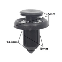 High quality POM Auto Vehicle Car Bumper Clips Retainer Panel Fender liner Fastener Rivet For Honda Civic CRV Accord Odyssey