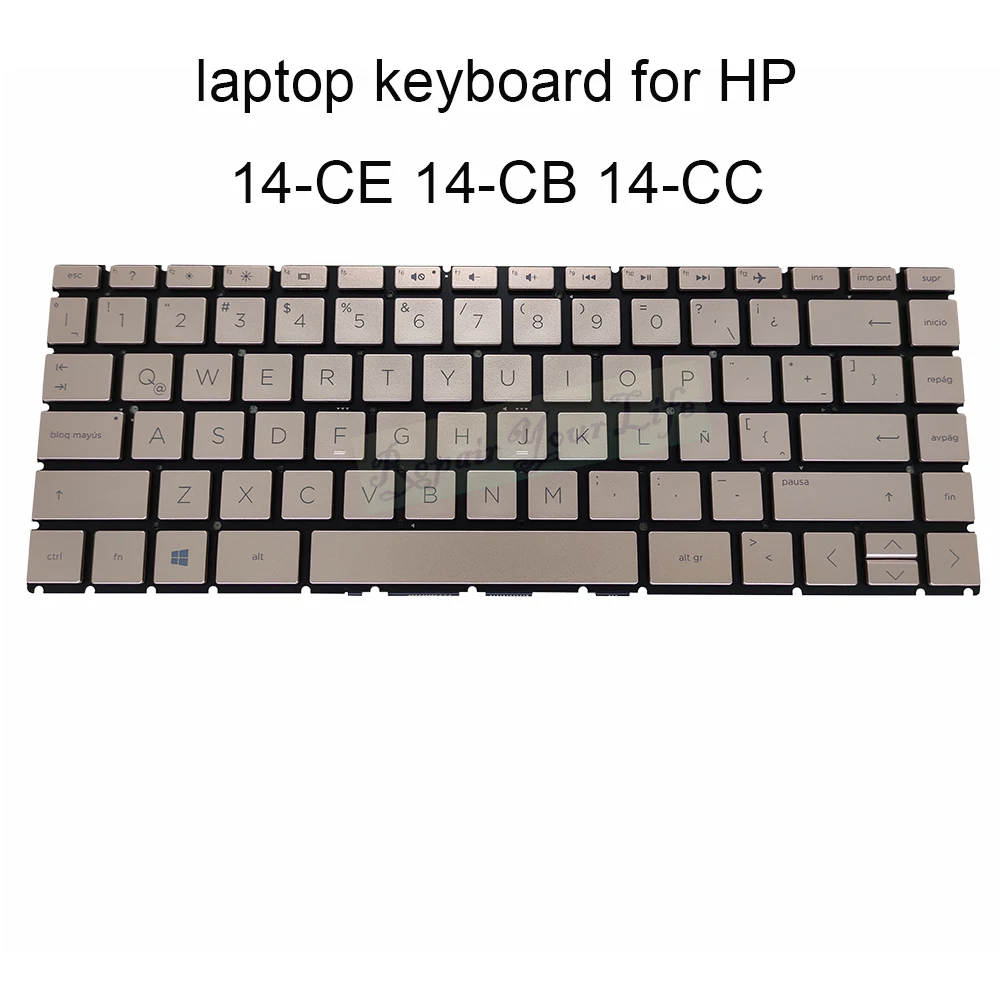 Replacement LA Lain keyboard for HP Pavilion 14CE 14-CC 14-CB fit Spain Spanish keyboards L23241-161 SG 93270 X9A Original New