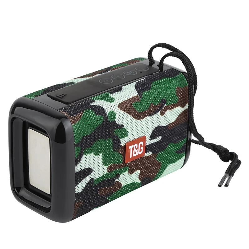 Портативный мини-динамик T & G TG163, беспроводной Bluetooth-динамик s, Саундбар для спорта на открытом воздухе, водонепроницаемый, поддержка TF-карты, U-диска, FM-радио