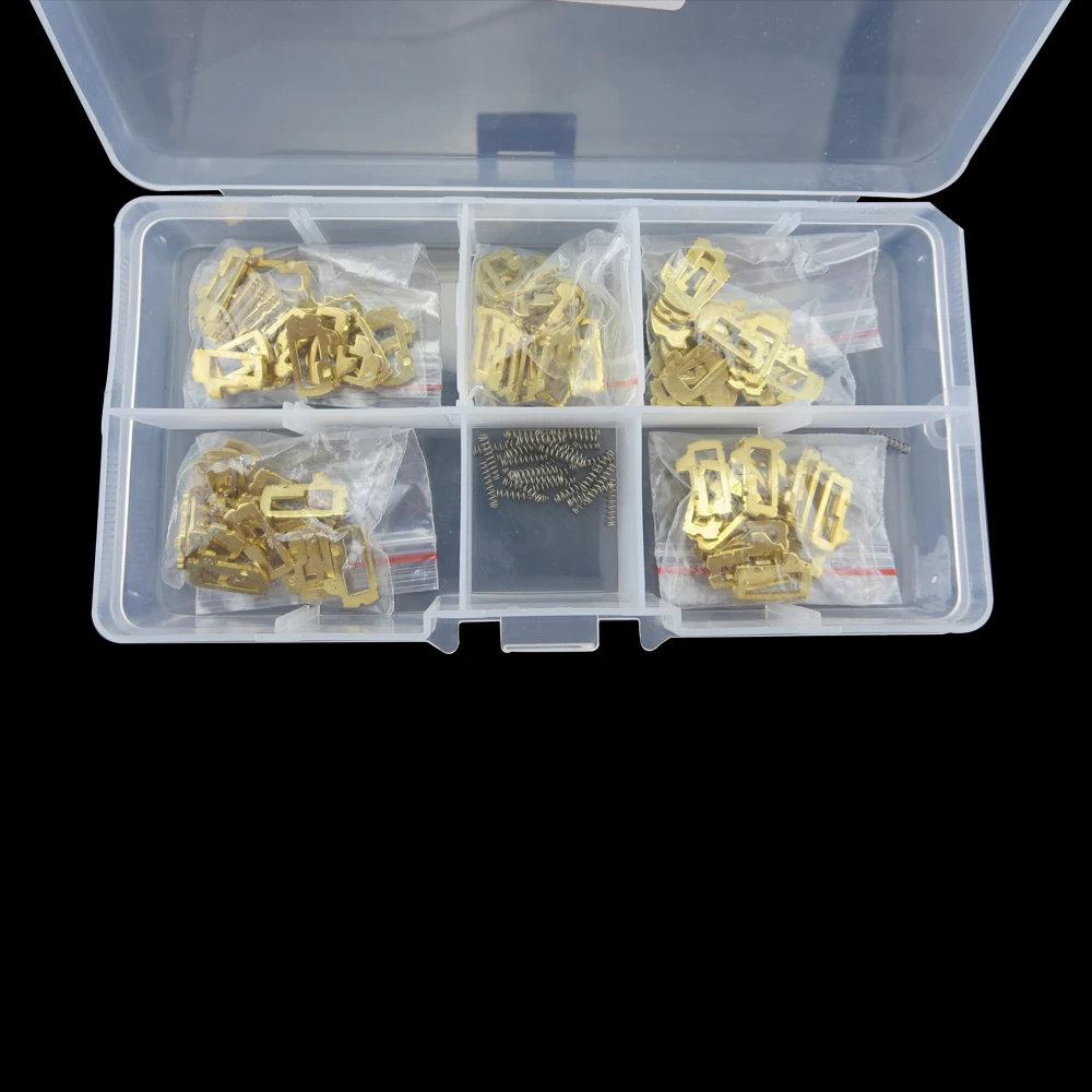 CHKJ 100 teile/los Für Mercedes Benz Auto Lock Reed Platte Für Honda Halb Locking Kit Auto Lock Reparatur Zubehör Schlosser werkzeug