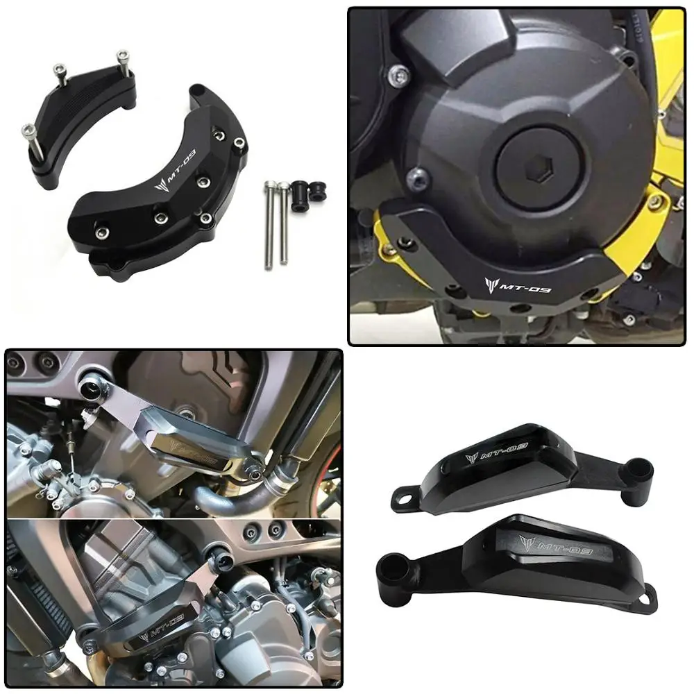 

Motor Engine Guard Case Sliders For YAMAHA MT-09 FZ-09 FJ-09 XSR 900 MT09 Tracer FZ09 FJ09 XSR900 MT 09 Engines Slider Protector