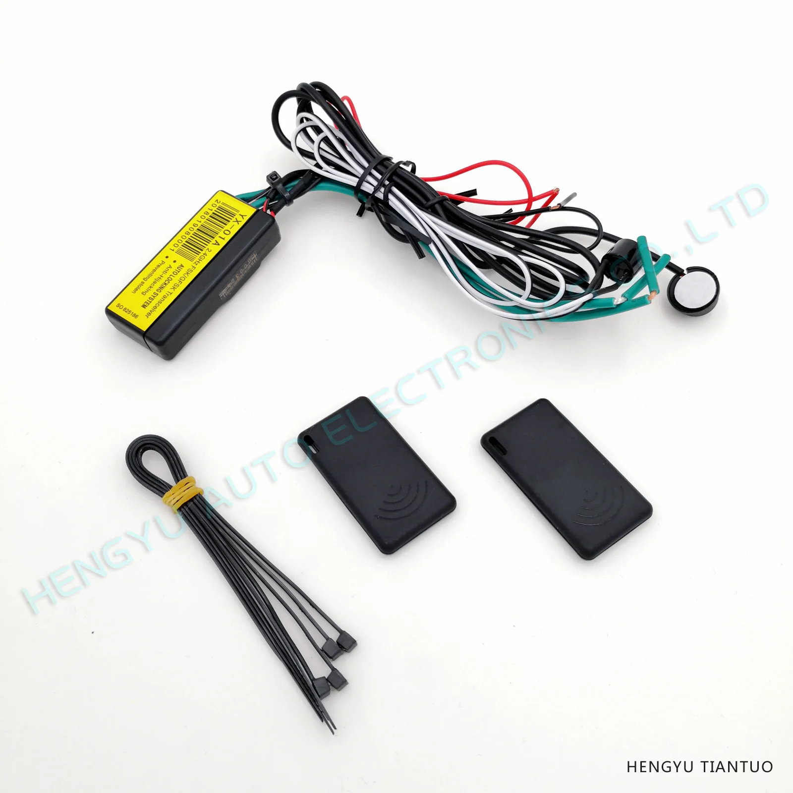 HENGYU EL-1 RFID 2.4GH wireless immobilizer car engine lock,anti-hijacking on off intelligent circuit cut,alarm auto cut engine