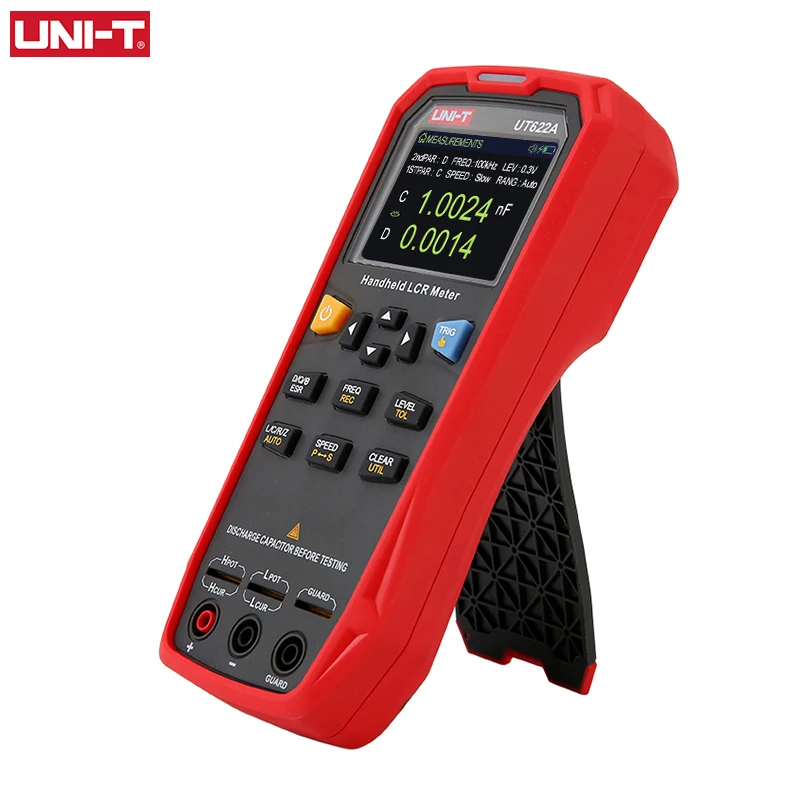 Imagem -04 - Uni-t-digital Lcr Medidor Capacitor Componentes Eletrônicos Tester Ut622a Ut622c Ut622e