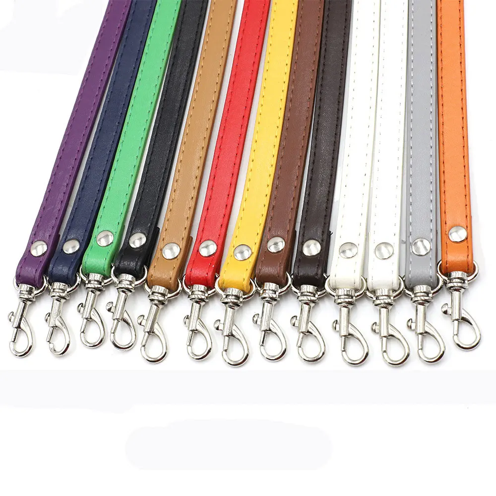 Women Bag Strap Leather Thin adjustable shoulder strap Messenger Bag Handle Silver Buckle 110~120cm for DIY Handbag Accessories