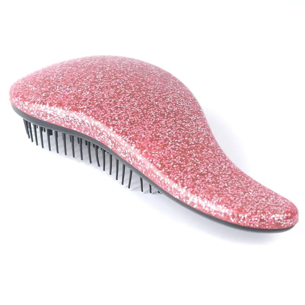 Glitter Magic Handle Detangling Comb Shower Hair Brush detangler Salon Styling Tamer exquite Tool hairbrush Hair Styling Tools