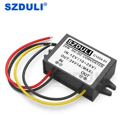 DC 12V to DC 24V 1A Boost Automotive Power Converter 12 Volt to 24 Volt Boost Regulator