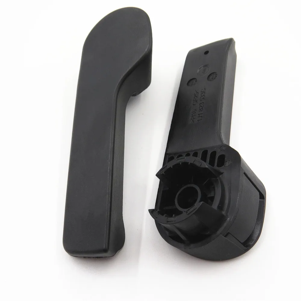 2Pcs Hood Latch Release Handle Lid black for VW Polo Golf Beetle Passat B6 Caddy Bora Scirocco Seat Leon Ibiza 1J1823533