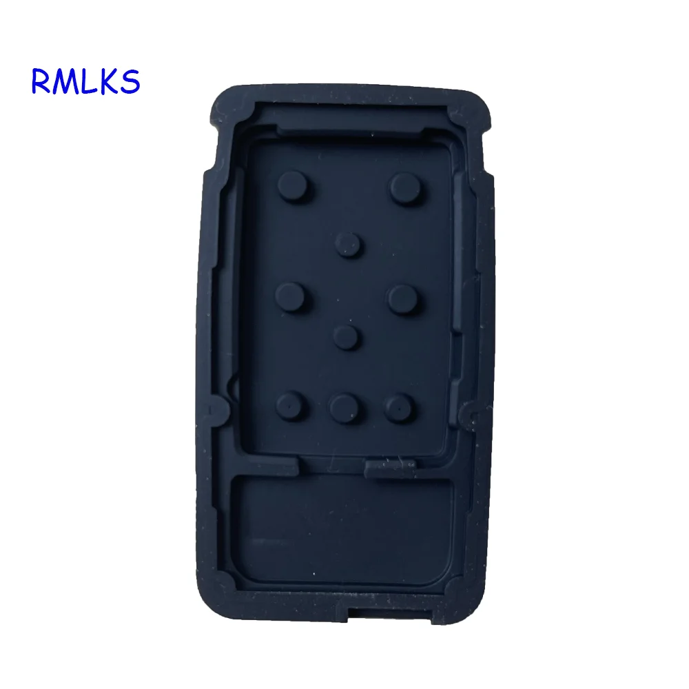 5 6 Buttons Remote Key Rubber Pad Replacement FOB For Volvo S60 S80 XC70 XC90 Black Rubber Mat Remote Key FOB Silicone Case