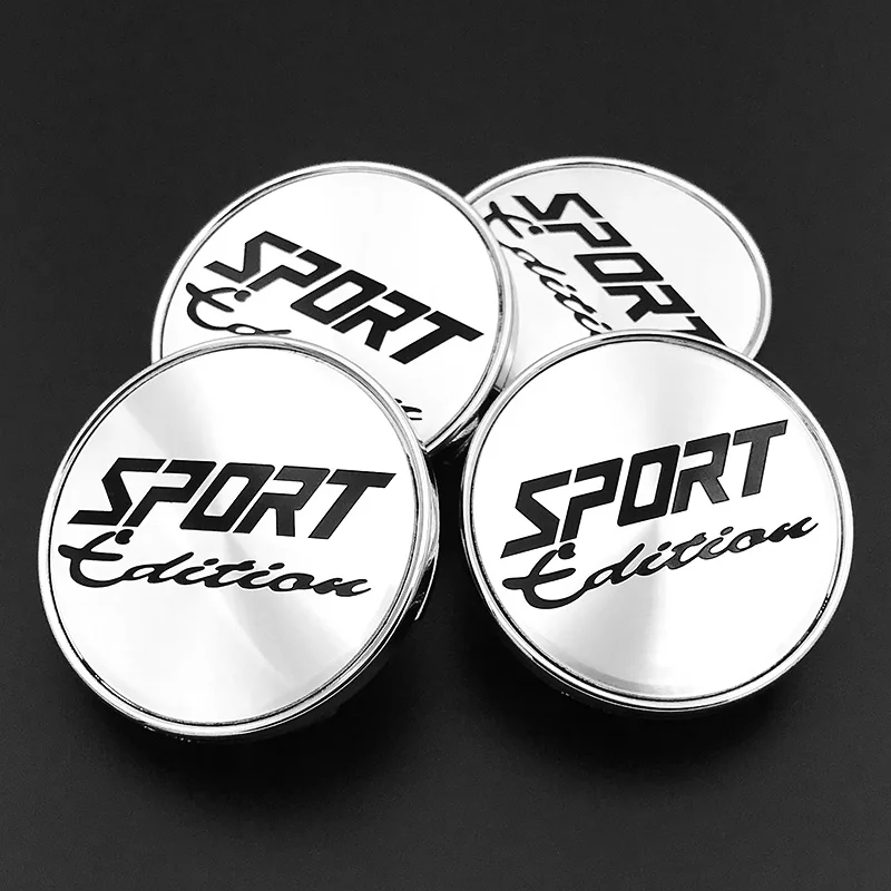 4pcs 53mm SPORT Rim Hub Cap Wheel Center Caps Cover Car Styling Accessories