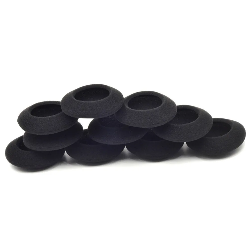 10pcs 4mm Thick Foam Cushion Ear Pads Replacement Accessory Parts For Plantronics Audio 310 470 478 628 626 Headphone