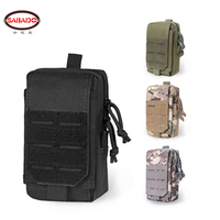 Tactical Molle 600D Nylon EDC Tool Pouch Waist Vest Compact Bag Pack Men Outdoor Mobile Phone Hunting Case Airsoft