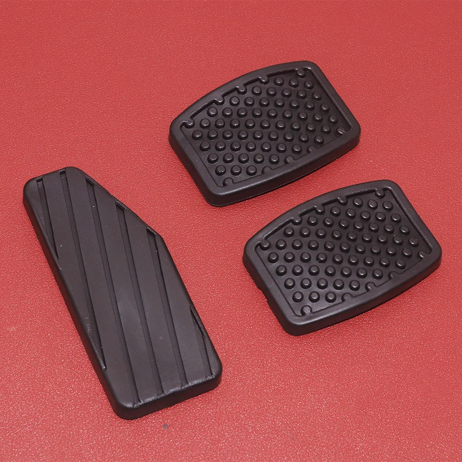 3x Accelerator Brake Clutch Pedal Pads Rubber Cover 49451-60B00 49751-79001 For Suzuki Swift SAMURAI SIDEKICK VITARA TRACKER