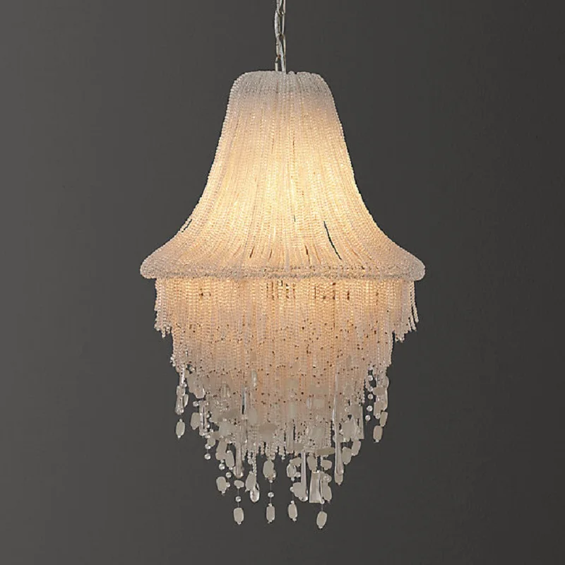 Loft jellyfish LED pendant lights lamp bedroom Chandelier glass industrial style hanglamp bar Lighting Fixture for restaurant