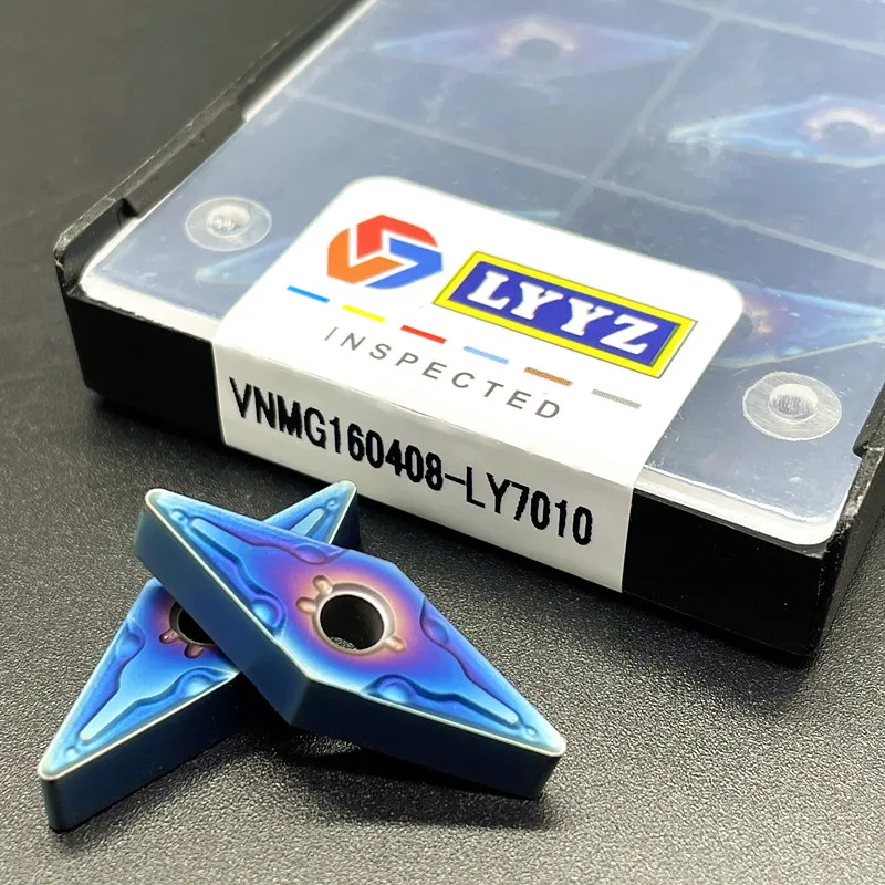 High Quality Carbide VNMG160404/VNMG160408 Turning Tool  Blue Flame Series CNC Milling Blades