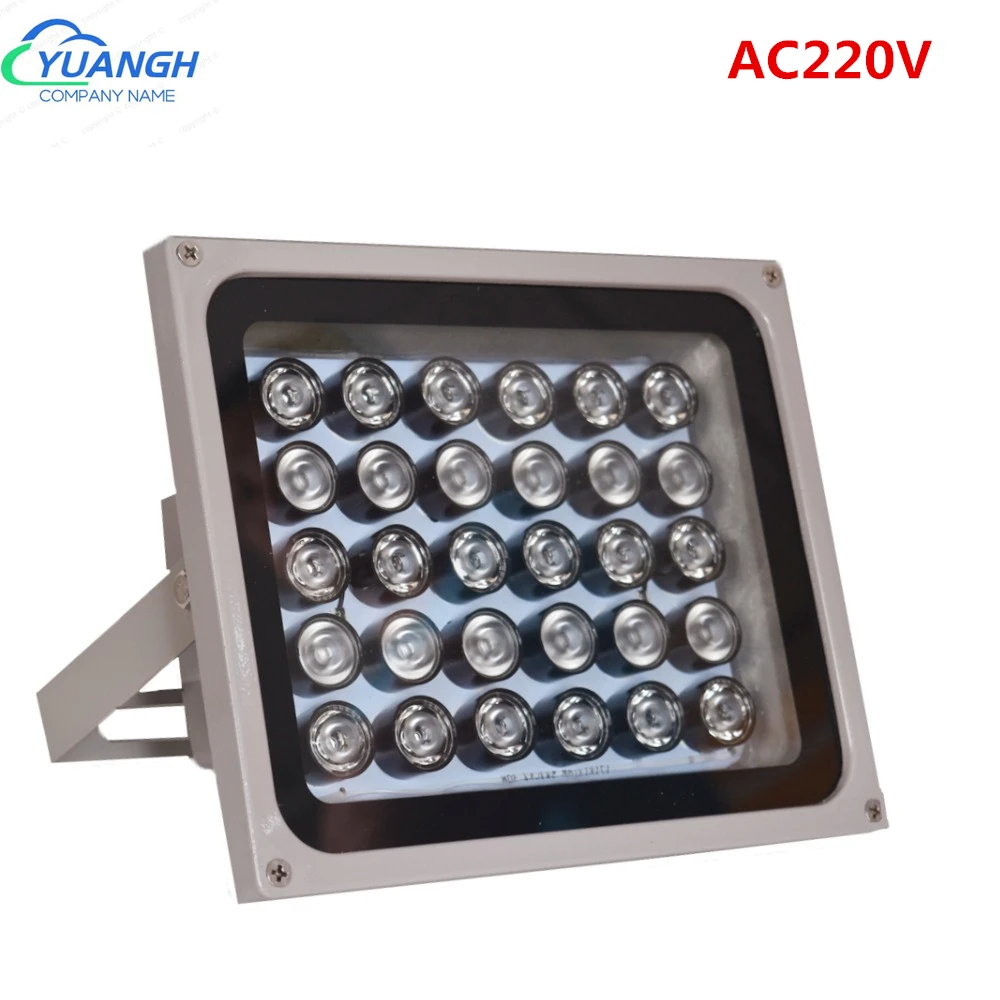 

Outdoor CCTV Lamp AC 220V Or DC12V 30pcs Array Led IR Infrared Night Vision Illuminator CCTV Camera IR Fill Light