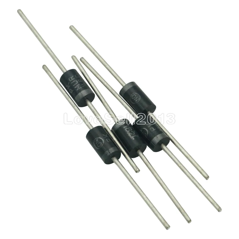 10Pcs MUR460RLG MUR460 FAZER-201 4A 600V ULTRA RÁPIDO RETIFICADORES MUR460