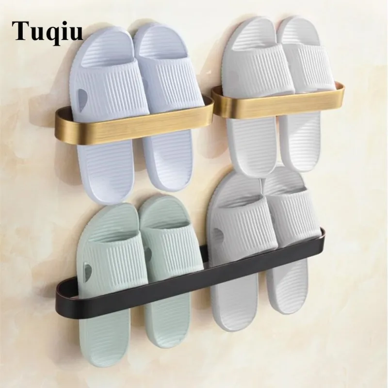 Nail Free House holder product shoes holder Solid Brass material antique bronze finished bathroom single towel bar