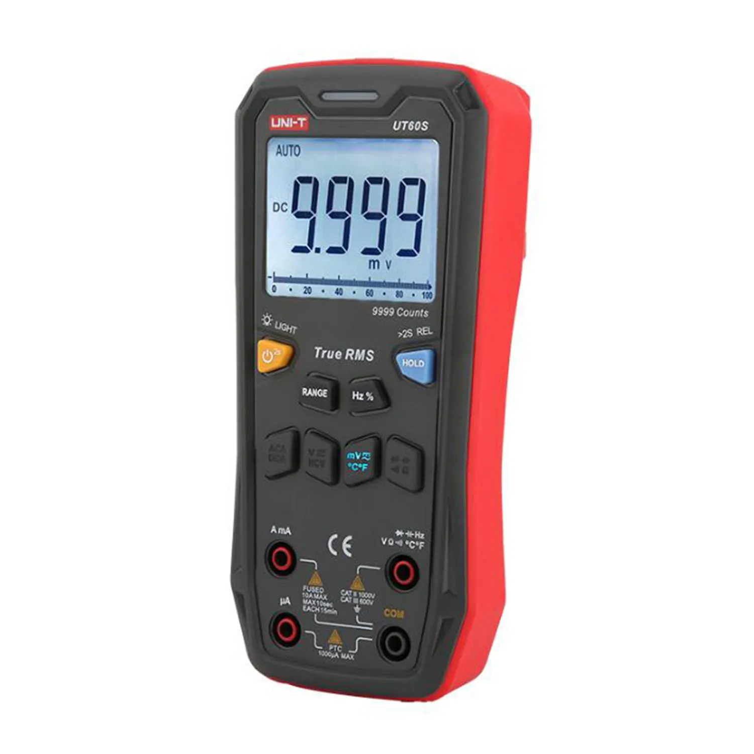 UNI-T UT60S Đúng Giá Trị Hiệu Dụng Vạn Năng Kỹ Thuật Số Nút 9999 Đếm AC/DC, Điện Mét & Bluetooth Truyền Dữ Liệu