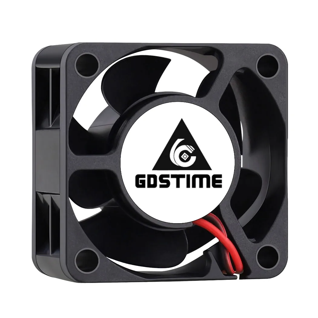 2pcs gdstime 40mm 24v 12v 5v ventilador 4020 mini ventilador de resfriamento do gabinete do computador dc sem escova luva de rolamento de esferas 4cm 40x40x20m